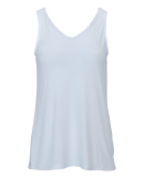 Boxercraft BW2504 Women's Bamboo V-Neck Tank Top in Sky blue
