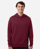 Team 365 TT400 Unisex Squad Hooded Tech Fleece Pul in Sport maroon