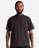 Shaka Wear MCS Men's Cropped Max Heavyweight T-Shi in Off black