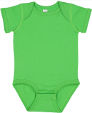 Rabbit Skins 4424 Infant Fine Jersey Bodysuit in Apple