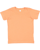 Rabbit Skins 3321 Toddler Fine Jersey Tee in Papaya