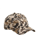 Big Accessories BX024 Structured Camo Cap in Desert camo