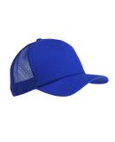 Big Accessories BX010 Twill Trucker Cap in Royal