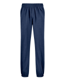 J America 8724 Unisex BTB Fleece Sweatpants in True navy