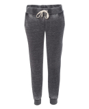 J America 8944 Women’s Vintage Zen Fleece Jogger in Dark smoke