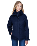 Core 365 78205 Women's 3-in-1 Jacket with Fleece L in Classic navy