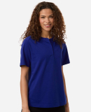 Devon and Jones DG102W Women's Seaton Pebble Textu in Midnight royal