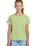 Gildan 3000B Youth Light Cotton T-Shirt in Pistachio
