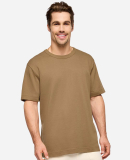 LA T 6906 Unisex Heavyweight Tee in Coyote brown