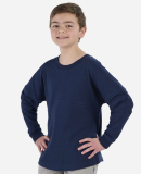 Boxercraft BY3514 Youth Pom Pom Jersey in Navy
