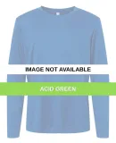 Core 365 CE10LY Youth Capital Performance Long Sle Acid Green