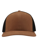 DRI DUCK 3340 Heritage Pro Trucker Cap in Saddle/ black