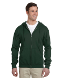 993 Jerzees 8 oz. NuBlend® 50/50 Full-Zip Hood in Forest green