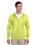 993 Jerzees 8 oz. NuBlend® 50/50 Full-Zip Hood in Safety green
