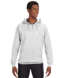 J. America - Sport Lace Hooded Sweatshirt - 8830 in Ash heather
