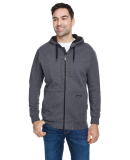 DRI DUCK 7040 Bateman Bonded Power Fleece 2.0 Full in Dark oxford