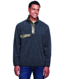 DRI DUCK 7352 Denali Pullover in Charcoal realtree xtra