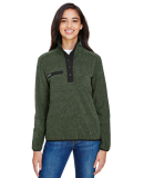 DRI DUCK 9340 Women's Aspen Pullover in Fatigue