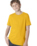Next Level 3310 Boy's S/S Crew in Gold