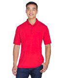 8405  UltraClub® Men's Cool & Dry Sport Mesh Perf in Red
