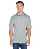 8406 UltraClub® Adult Cool & Dry Sport Two-Tone M in Grey/ black