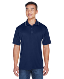 8406 UltraClub® Adult Cool & Dry Sport Two-Tone M in Navy/ white