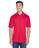 8406 UltraClub® Adult Cool & Dry Sport Two-Tone M in Red/ white