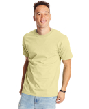 5180 Hanes Beefy-T in Lemon meringue