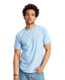 5180 Hanes Beefy-T in Light blue