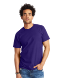 5180 Hanes Beefy-T in Purple