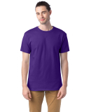 5280 Hanes Heavyweight T-shirt in Athletic purple