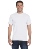 5280 Hanes Heavyweight T-shirt in White