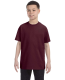 29B Jerzees Youth Heavyweight 50/50 Blend T-Shirt in Maroon