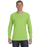 29LS Jerzees Adult Long-Sleeve Heavyweight 50/50 B in Neon green