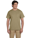 29MP Jerzees Adult Heavyweight 50/50 Blend T-Shirt in Khaki