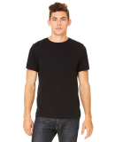 BELLA+CANVAS 3021 Unisex Cotton Pocket Tee in Black