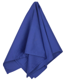 BA001 Big Accessories Solid Bandana in Royal