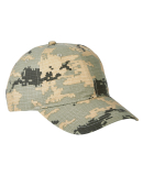 BX018 Big Accessories Unstructured Camo Hat in Ripstop dark grey/ green camo