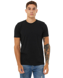 BELLA+CANVAS 3650 Mens Poly-Cotton T-Shirt in Black