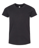 BELLA+CANVAS 3001Y Jersey Youth T-Shirt in Solid black blend