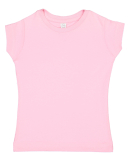 3316 Rabbit Skins® Toddler Girls Fine Jersey T-Sh in Pink