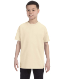 5000B Gildan™ Heavyweight Cotton Youth T-shirt in Natural