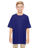 5000B Gildan™ Heavyweight Cotton Youth T-shirt  in Neon blue