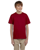2000B Gildan Ultra Cotton Youth T-shirt in Cardinal red
