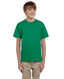 2000B Gildan Ultra Cotton Youth T-shirt in Kelly green