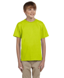 2000B Gildan Ultra Cotton Youth T-shirt in Safety green