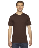 2001 American Apparel Fine USA Made Jersey Tee in Brown