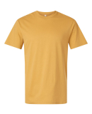 2001 American Apparel Fine USA Made Jersey Tee in Mustard