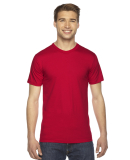 2001 American Apparel Fine USA Made Jersey Tee in Red