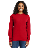 5286 HanesĀ® Heavyweight Long Sleeve T-shirt in Athletic red